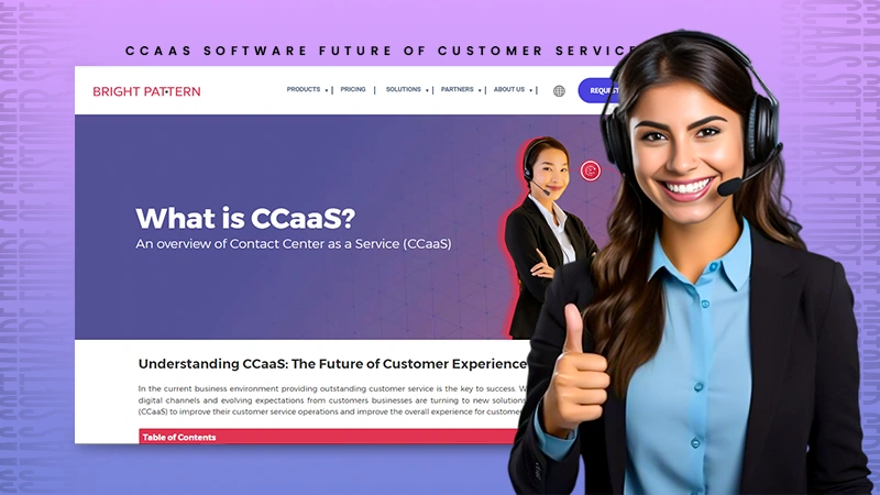 ccaas software future of customer service