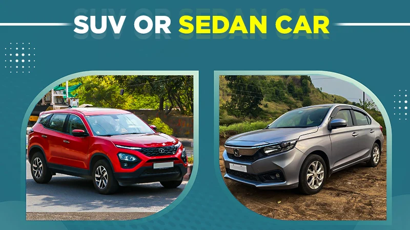 suv or sedan car