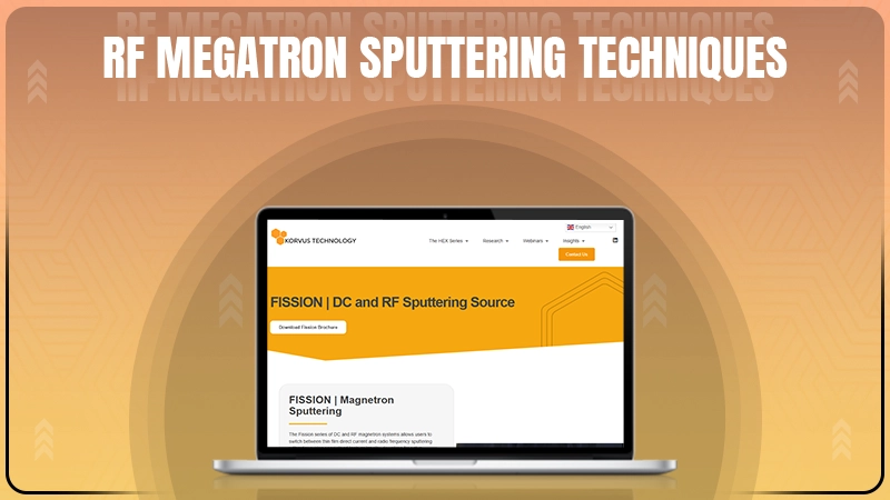 rf megatron sputtering techniques