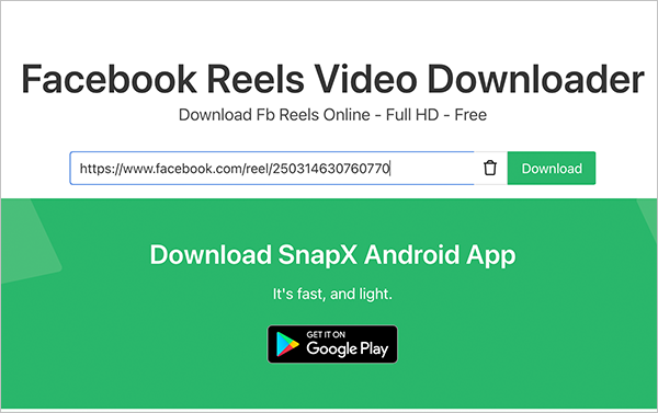 Video downloader for FB - Apps on Google Play