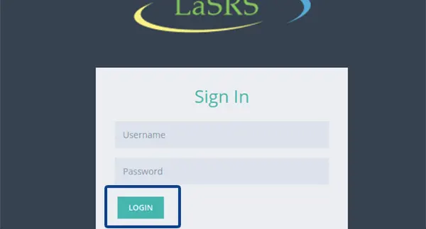 laSRS login button