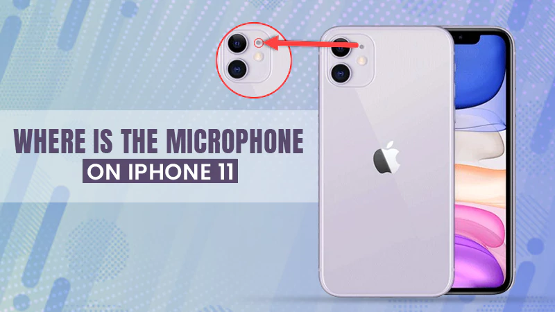 the microphone on iphone