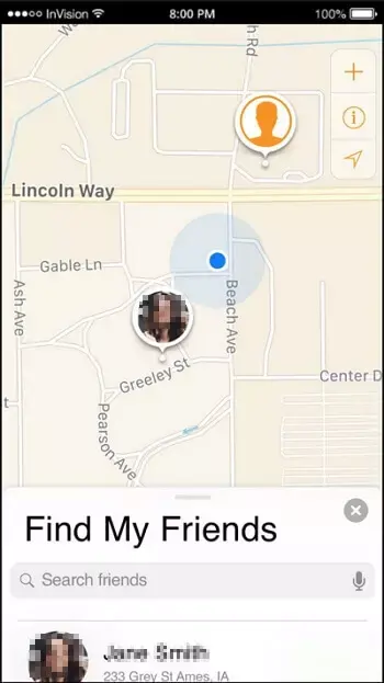Fake location on Find My iPhone 