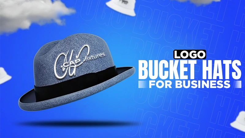 logo bucket hats for business