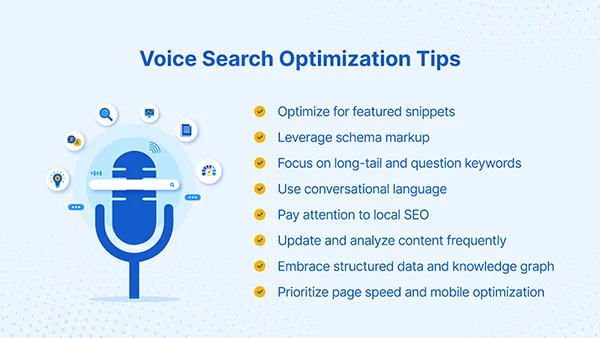  Voice Search Optimization Tips 
