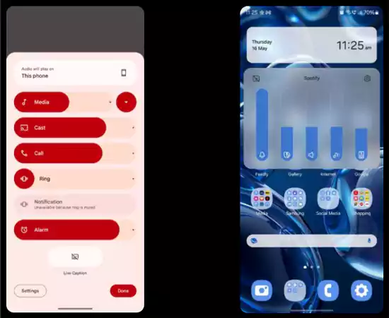 Android 15 Volume Controls