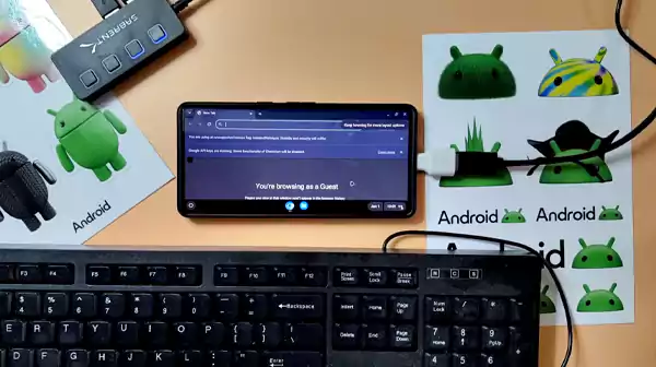 Android Authority Experiment Running ChromeOS on Pixel 7