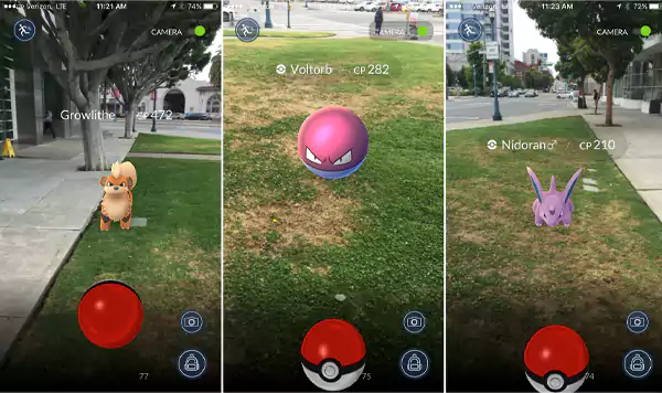 Pokémon Go Gameplay