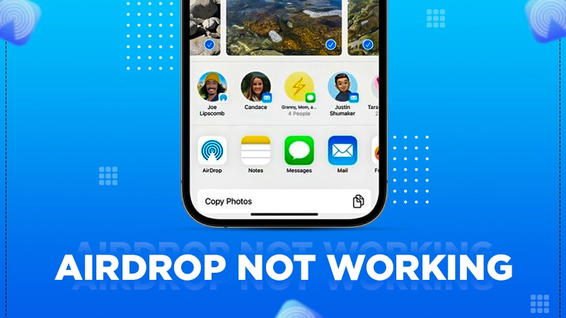 airdrop not working