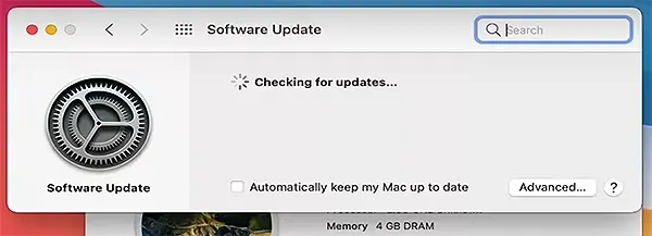 Checking for updates…