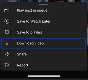 Locate download option