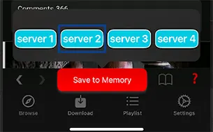 Select a 2nd server