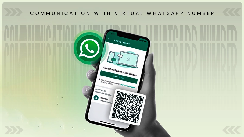 communication with virtual whatsapp number