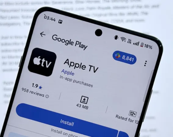 Apple TV app comes to Google Play Store