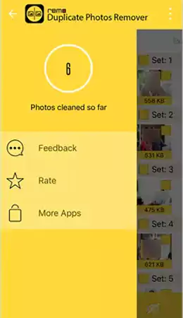 Deleting photos on Remo app