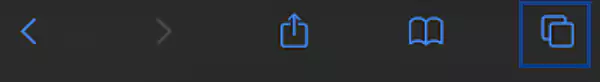 Long Press the tab icon