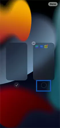 Check the page of the app you want