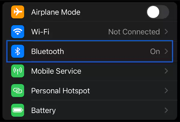 Go for the Bluetooth option