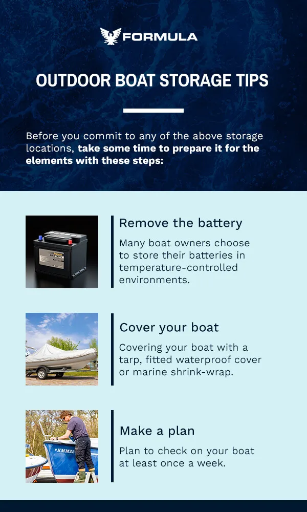 Boat storage tips