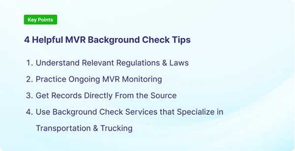 MVR background