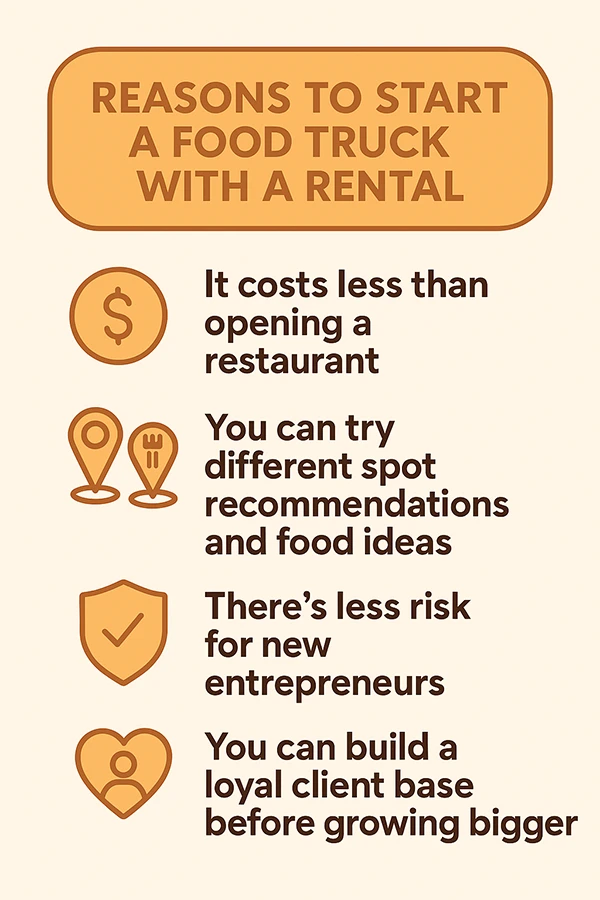 Reasons to Start a Food Truck With a Rental