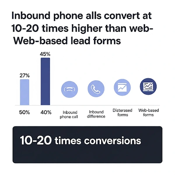 Inbound calls conversions