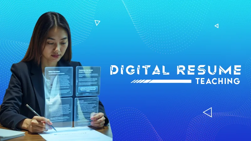digital resume teaching