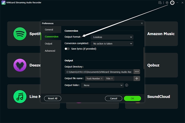 Configure Settings