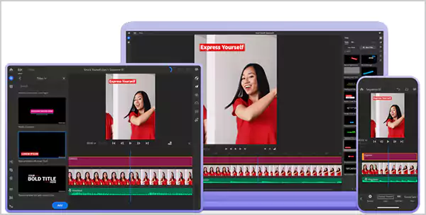 Premiere Rush Interface