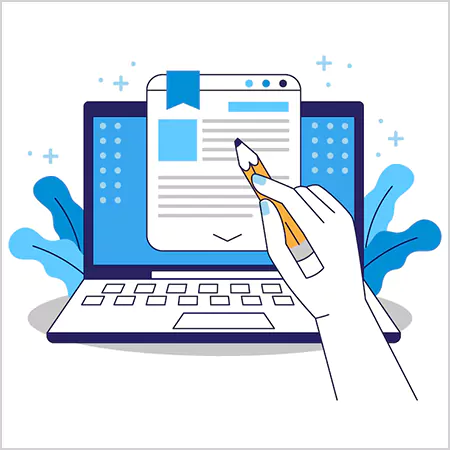 Book writing on a software