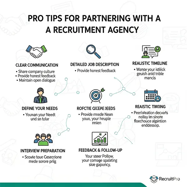 Pro tip for partnering with a recruitment agency