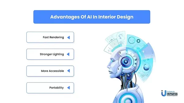 core advantages of AI in interior design 