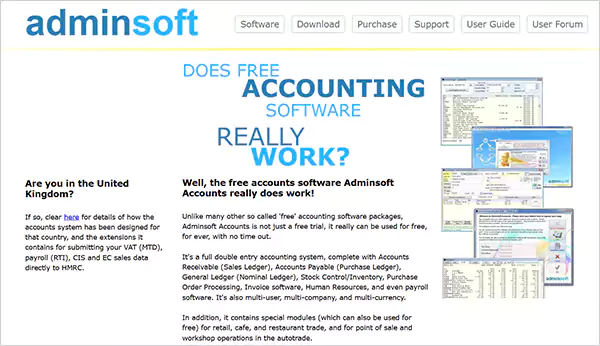 Adminsoft Accounts