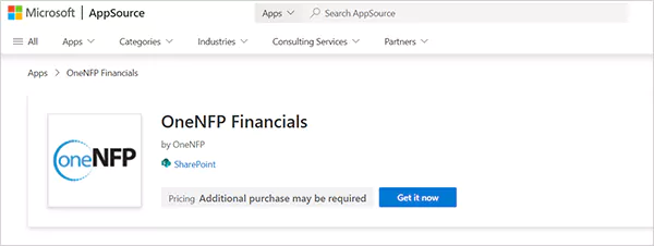 OneNEP Financials
