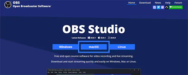 Download the installer for macOS