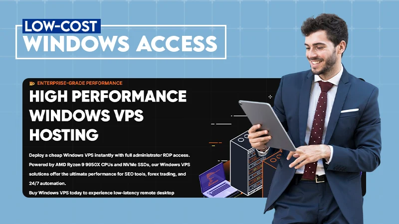 Low cost Windows accsess