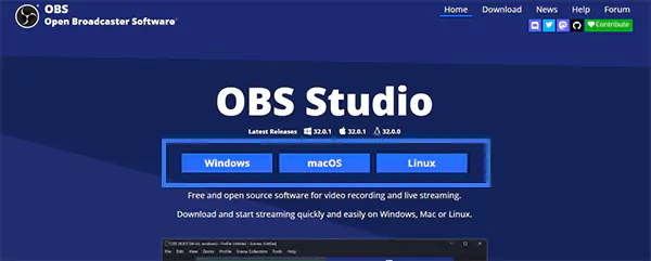Select and download the installer from Windows macOS or Linuxx