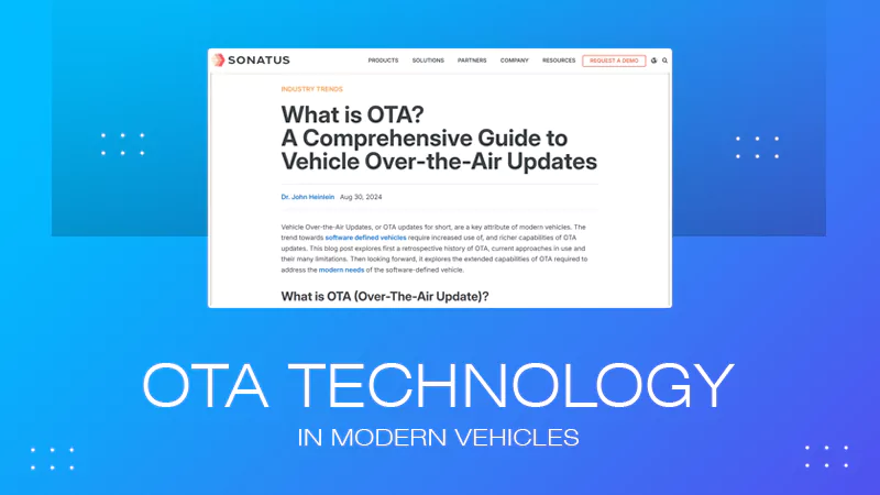 OTA Technology in Modern Vehicles