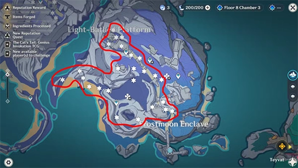 Moonfall Silver Locations 