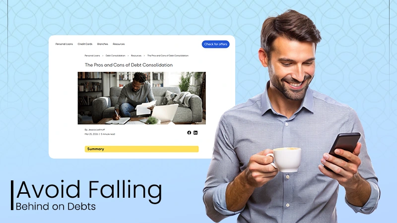 Avoid Falling Behind on Debts