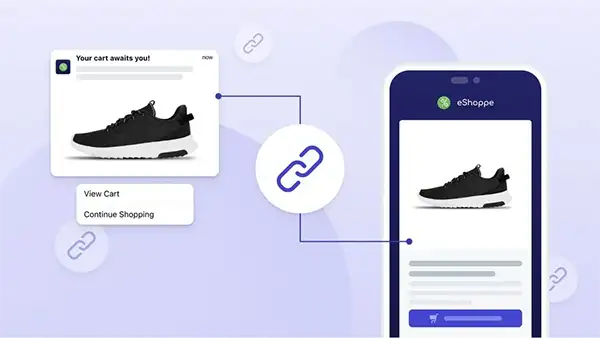 Deep linking example