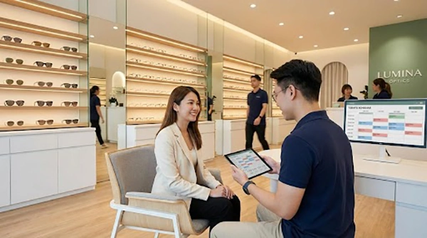 Modern Eyewear Store
