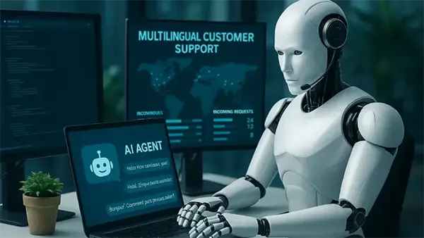 Multilingual support with agentic AI