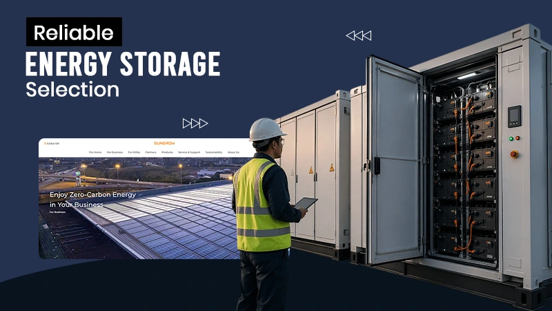 Reliable Energy Storage Selection