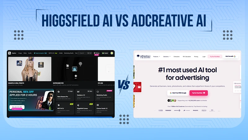 Higgsfield AI vs AdCreative ai