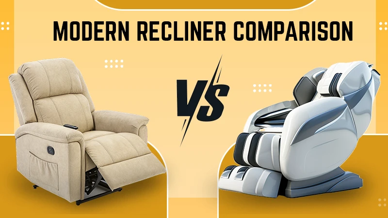 Traditional Recliners vs Zero Gravity Massage Chairs for Design