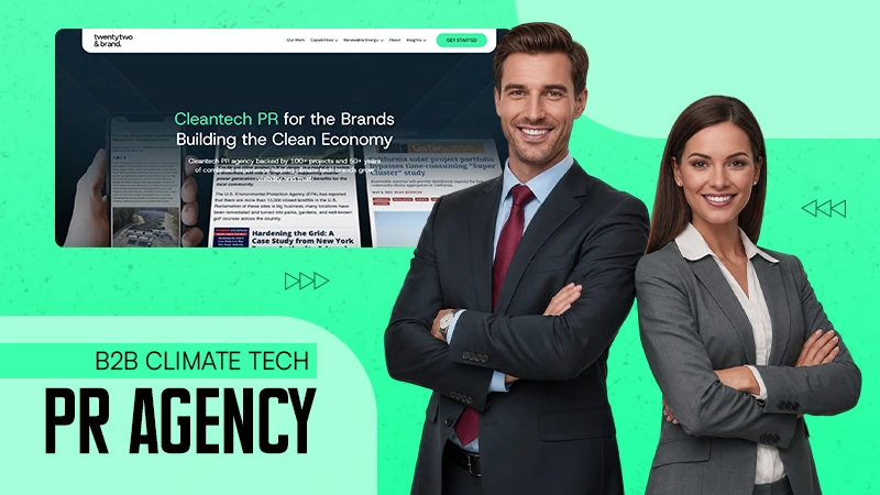 B2B Climate Tech PR Agency