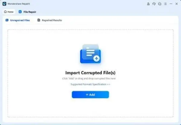Add the Corrupted Files