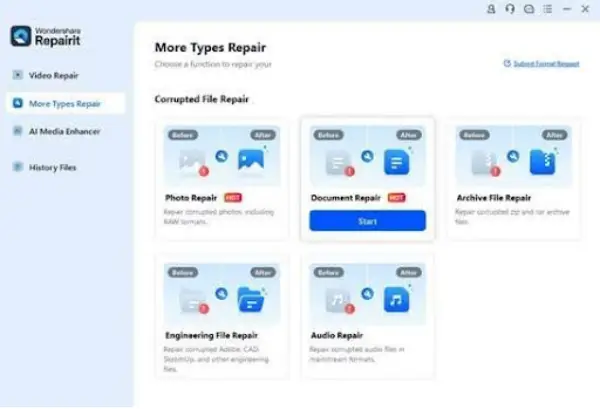 Choose File Repair