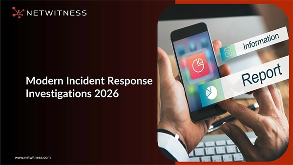 Modern incident response investigations 2026